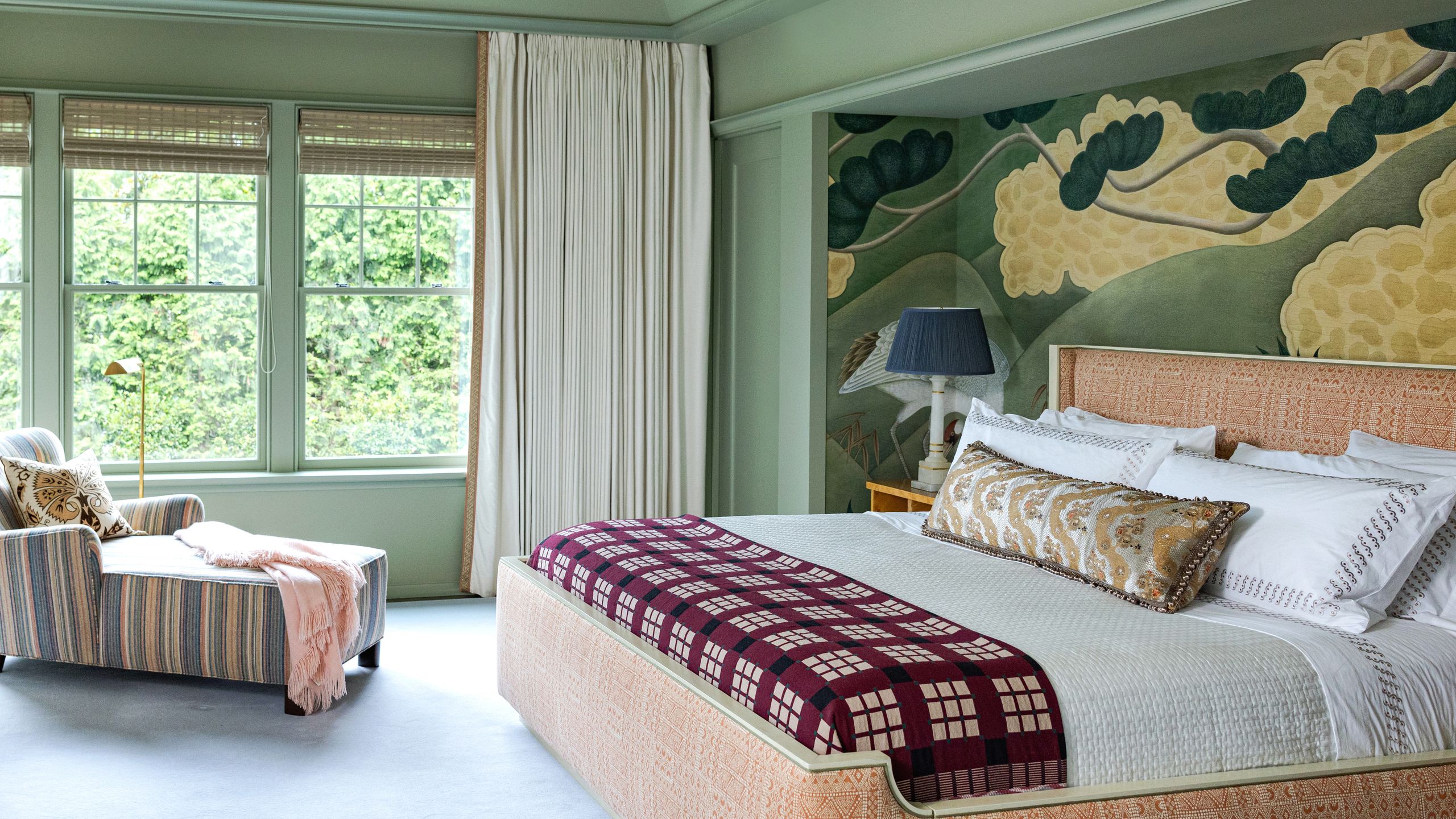 Textured Wallpaper Installation