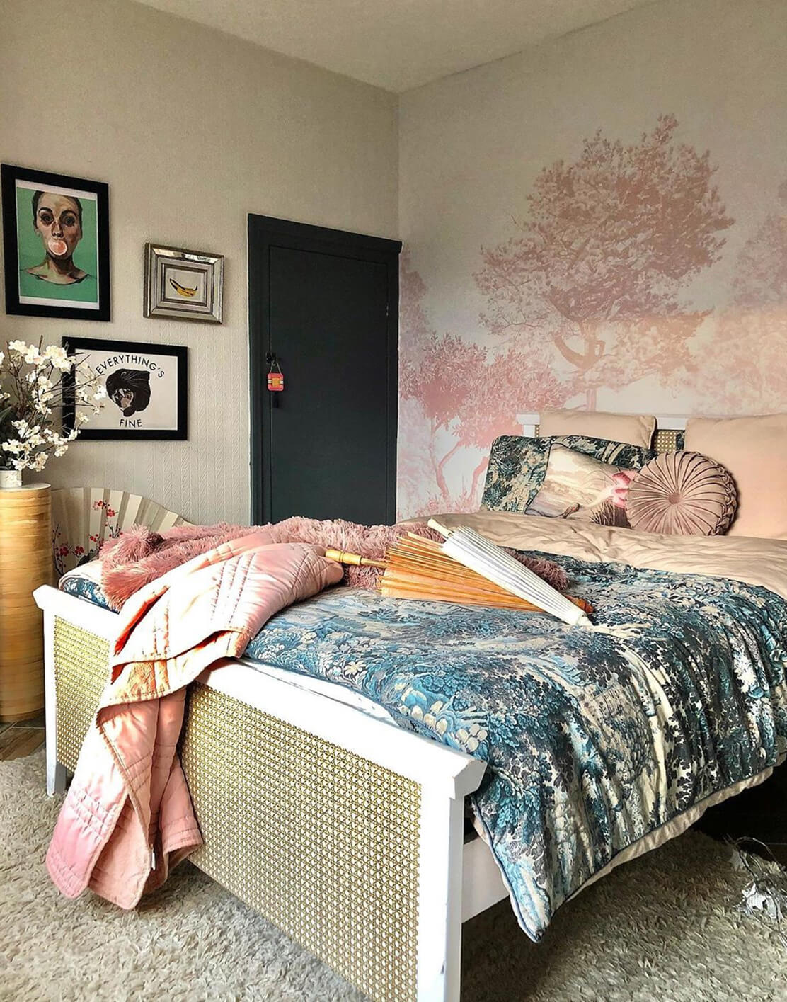 Accent Wall Wallpaper Installation